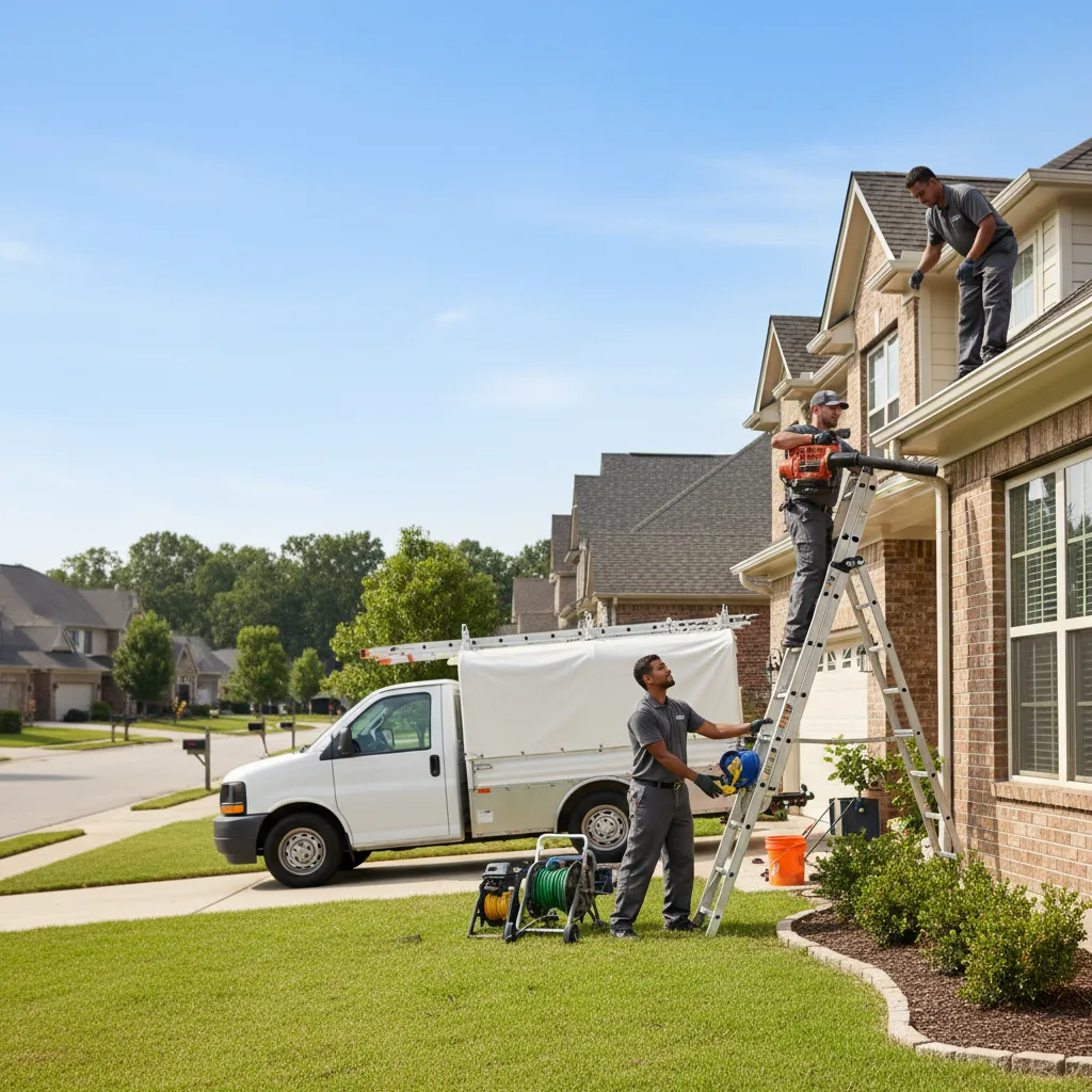 Home Gutter Service in Tahlequah, OK near me